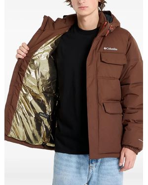 Columbia Hooded Puffer Jacket in Brown for Men | Lyst Canada Columbia Hooded Puffer Jacket in Brown for Men | Lyst Canada
