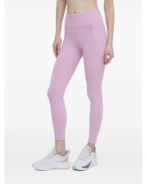 Reebok Lux Leggings Mit Logo-Print - Pink