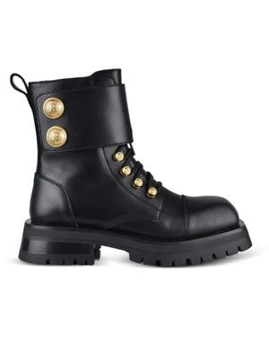 Balmain Ranger Army Boots - Black