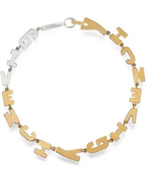 Givenchy Letters Necklace - Metallic