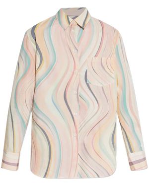 Paul Smith Striped Shirt - Natural