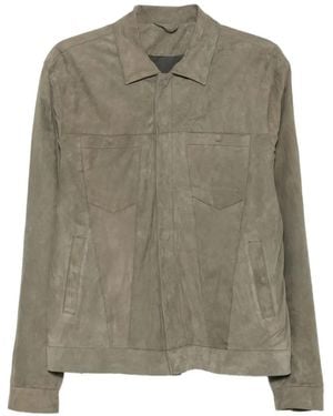 Giorgio Brato Suede Jacket - Green