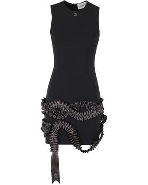Coperni Ribbon Mini Dress - Black