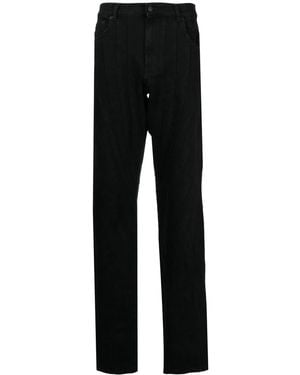 Mugler Spiral-Seam Pants - Black