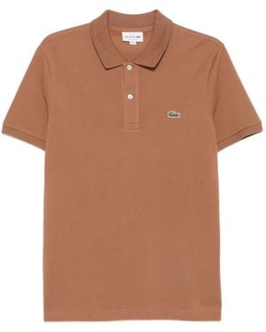 Lacoste Slim-Fit Polo Shirt - Brown