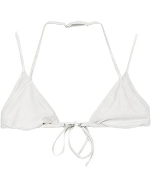 Frankie's Bikinis X Jennie Mabel Bikini Top - White