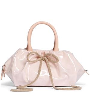 Simone Rocha ギャザーハンドバッグ - ピンク