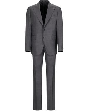 Tagliatore Single-Breasted Suit - Grey