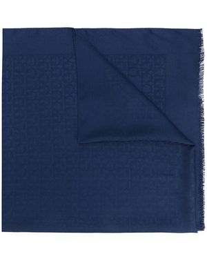 Ferragamo Sjaals - - Dames - Blauw