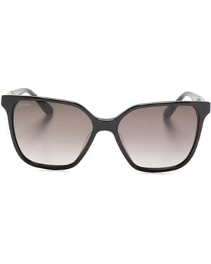 Aspinal of London Ellen Oversized-Sonnenbrille - Schwarz