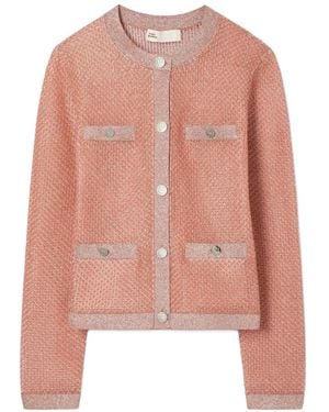 Tory Burch Kendra Cardigan - Pink