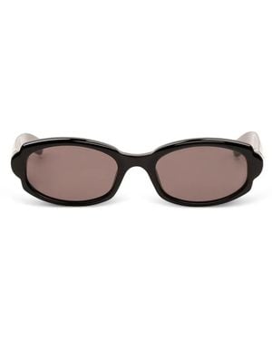 Retrosuperfuture Esatto Rectangle-Frame Sunglasses - Black