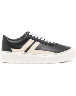 Lanvin X Future Cash Leather Sneakers - Multicolore