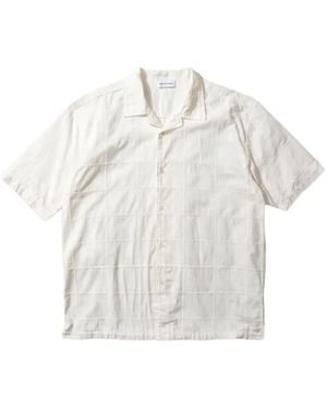 Dean Edmonds Freedom Embroidered Short-Sleeve Shirt - White