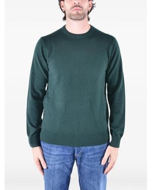 MC2 Saint Barth Regent Cashmere Crewneck Sweater - Green