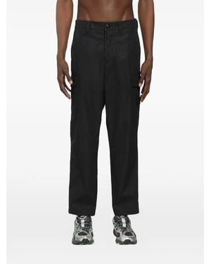 Stone Island 3100045 All-Weather Cotton Canvas_S.I. Ghost Trousers - Black