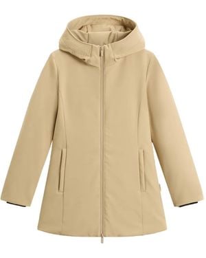 Woolrich New Firth Parka Coat - Natural