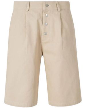 Carrera Logo-Patch Shorts - Natural