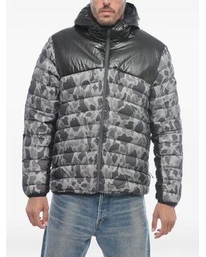 Woolrich Tundra Camouflage Quilted Jacket - Gray