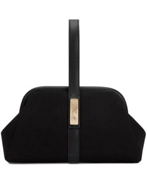 KARL LAGERFELD Signature Strap Pouch - Black