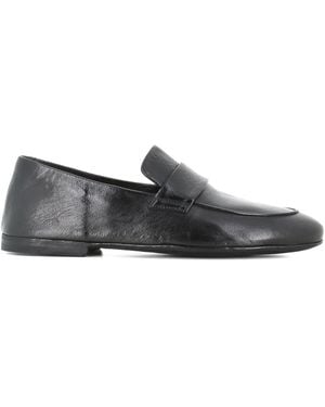 Officine Creative Strap-Detail Loafers - Grey