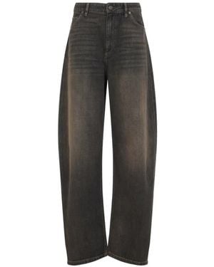 Ralph Lauren Faded-Effect Tapered Jeans - Black