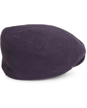 Lock & Co. Hatters Florida Flat Cap - Purple