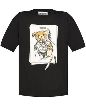 Moschino Teddy Bear T-Shirt - Black