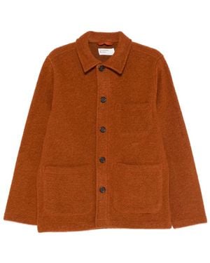 Universal Works Chaqueta con bolsillos y botones - Marrón
