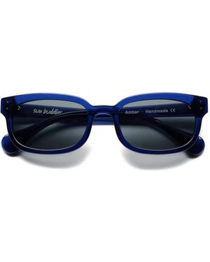 Sun Buddies Amber Square-Frame Sunglasses - Blue