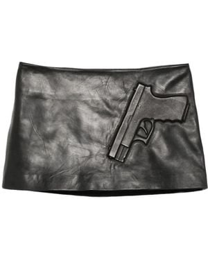 Ashley Williams Minijupe Protection - Gris