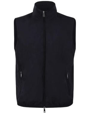 Paul & Shark Gilet En Laine À Fermeture Zippée - Blue