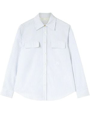 Palm Angels Light Cotton Shirt - White