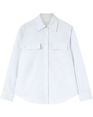 Palm Angels Light Cotton Shirt - White