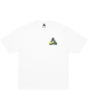 Palace Camiseta Con Logo Swoosh De X Nike - Blanco