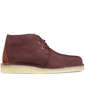 Clarks Desert Trek Boots - Brown