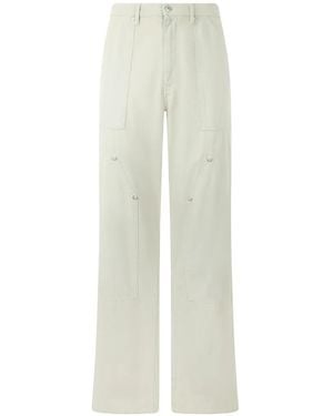 Moschino Wide-Leg Trousers - White