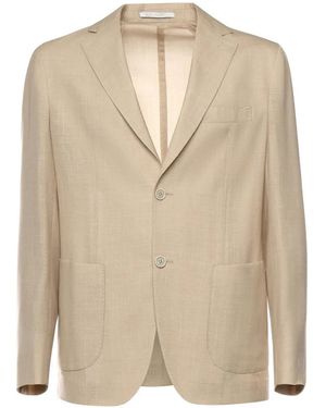 Eleventy Jackets Wool - Natural