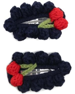 Stine Goya Cherry Hair Clip - Blue