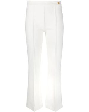 Callas Milano Lola High-Waisted Flared Trousers - White