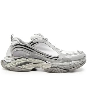 Balenciaga Triple S2 Round-Toe Trainers - White