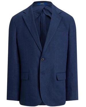 Polo Ralph Lauren Single-Breasted Blazer - Blue