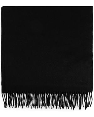 Tom Ford Fringed Cashmere Scarf - Black