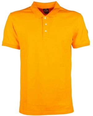 Colmar Logo-Patch Polo Shirt - Yellow