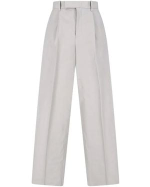 Jil Sander Belt-Loops Trousers - White