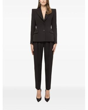 Nissa High-Rise Trousers - Black