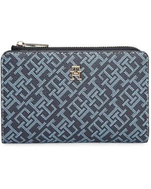 Tommy Hilfiger Billetera Icon Th Monoplay - Gris