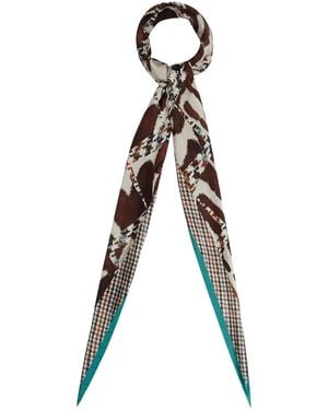 Pierre Louis Mascia Foulard Pied-De-Poule - Neutro