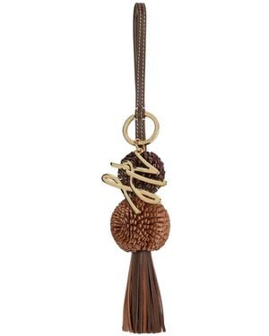 KARL LAGERFELD K/Autograph Pompom Charm - White