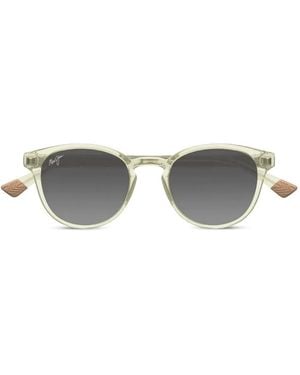 Maui Jim Round-Frame Sunglasses - Yellow